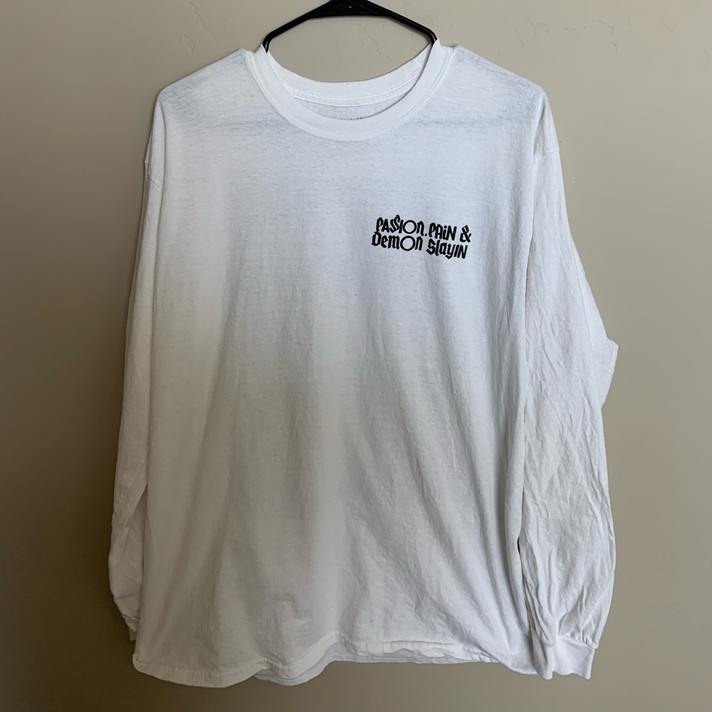 Kid Cudi co Virgil Abloh long sleeve tee